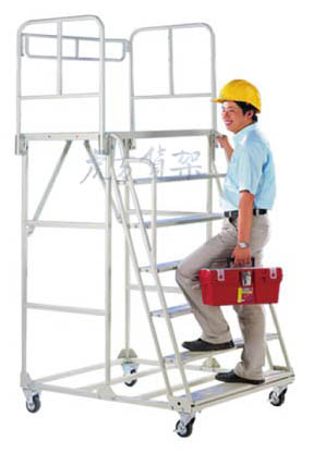 合肥倉(cāng)庫(kù)貨架配套產(chǎn)品登高車(chē)